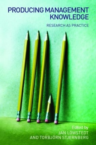 Бумажная книга «Producing Management Knowledge: Research as practice» - фото №1