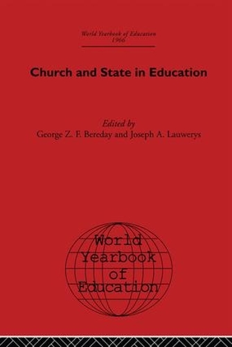 Бумажная книга «World Yearbook of Education 1966: Church and State in Education» - фото №1