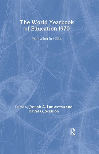 Паперова книга «World Yearbook of Education 1970: Education in Cities» - фото №1