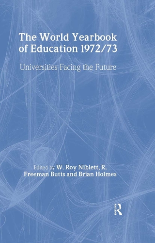 Бумажная книга «World Yearbook of Education 1972/3: Universities Facing the Future» - фото №1