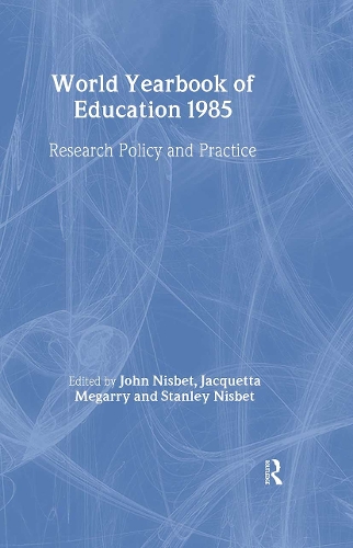 Бумажная книга «World Yearbook of Education 1985: Research, Policy and Practice» - фото №1