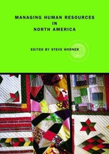 Паперова книга «Managing Human Resources in North America: Current Issues and Perspectives» - фото №1