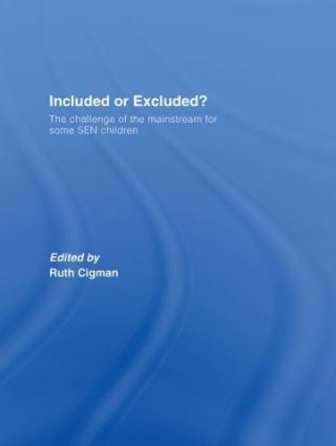 Бумажная книга «Included or Excluded?: The Challenge of the Mainstream for Some SEN Children» - фото №1
