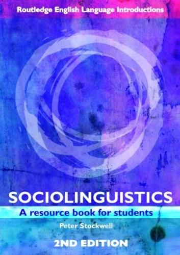 Паперова книга «Sociolinguistics: A Resource Book for Students», автор Пітер Стоквелл - фото №1