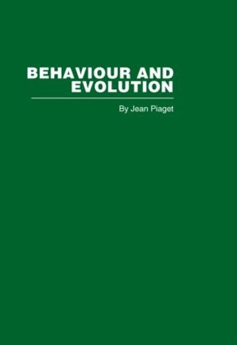 Бумажная книга «Behaviour and Evolution», автор Жан Пиаже - фото №1