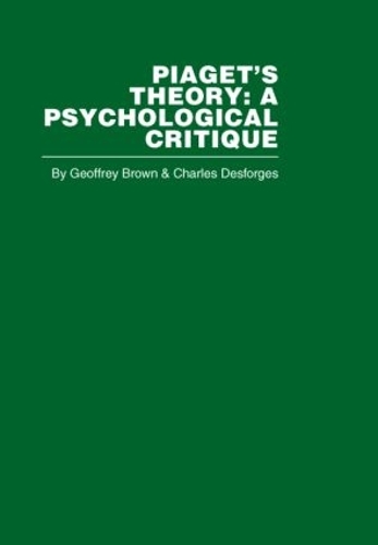 Бумажная книга «Piaget's Theory» - фото №1