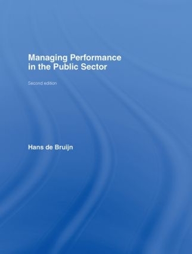 Паперова книга «Managing Performance in the Public Sector», автор Ганс де Бруйн - фото №1