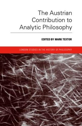 Паперова книга «The Austrian Contribution to Analytic Philosophy» - фото №1