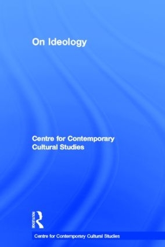 Бумажная книга «On Ideology: Centre for Contemporary Cultural Studies» - фото №1