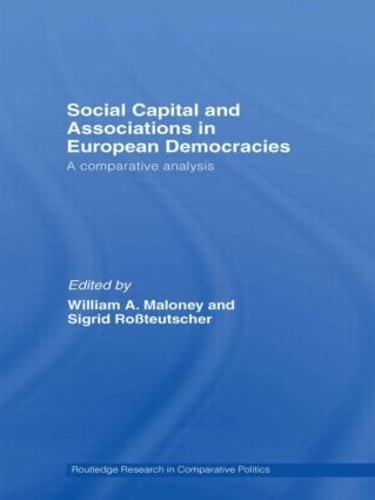 Бумажная книга «Social Capital and Associations in European Democracies: A Comparative Analysis» - фото №1