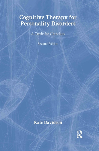 Паперова книга «Cognitive Therapy for Personality Disorders: A Guide for Clinicians», автор Кейт Девідсон - фото №1