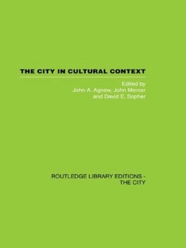 Паперова книга «The City in Cultural Context» - фото №1