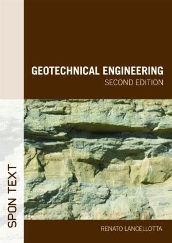 Бумажная книга «Geotechnical Engineering», автор Ренато Ланчеллотта - фото №1