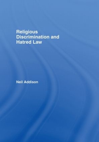 Бумажная книга «Religious Discrimination and Hatred Law», автор Нил Эддисон - фото №1