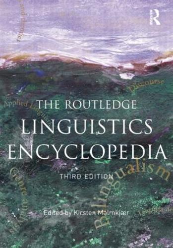 Бумажная книга «The Routledge Linguistics Encyclopedia» - фото №1