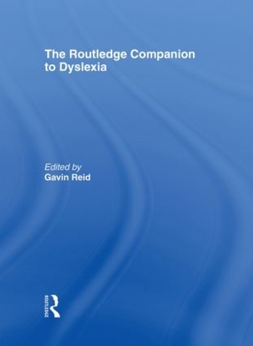 Паперова книга «The Routledge Companion to Dyslexia» - фото №1