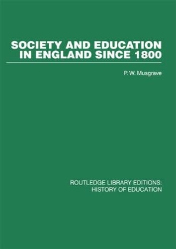 Бумажная книга «Society and Education in England Since 1800» - фото №1