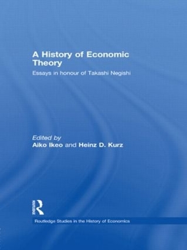 Бумажная книга «A History of Economic Theory: Essays in honour of Takashi Negishi» - фото №1