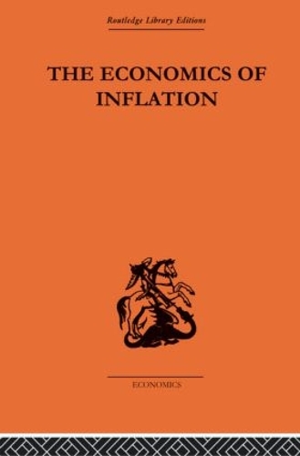 Бумажная книга «The Economics of Inflation: A Study of Currency Depreciation in Post-War Germany, 1914-1923», автор Константино Брешиани-Туррони - фото №1