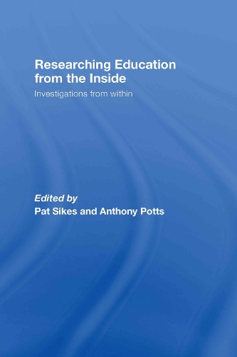 Паперова книга «Researching Education from the Inside: Investigations from within» - фото №1