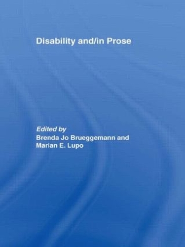 Паперова книга «Disability and/in Prose» - фото №1