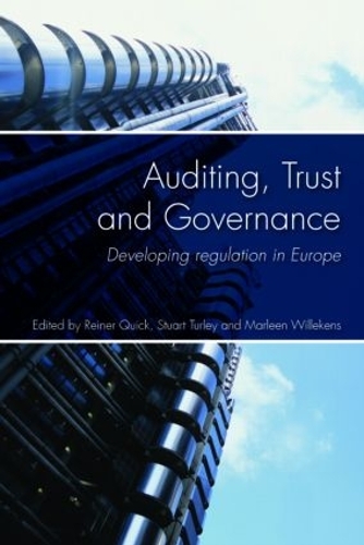 Паперова книга «Auditing, Trust and Governance: Developing Regulation in Europe» - фото №1