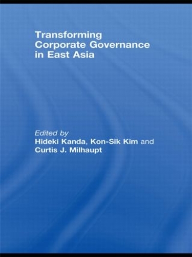 Бумажная книга «Transforming Corporate Governance in East Asia» - фото №1