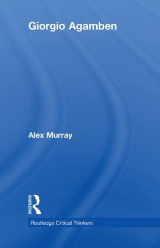 Паперова книга «Giorgio Agamben», автор Алекс Мюррей - фото №1