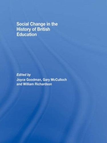 Бумажная книга «Social Change in the History of British Education» - фото №1