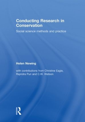 Паперова книга «Conducting Research in Conservation: Social Science Methods and Practice», автор Гелен Ньюінг - фото №1