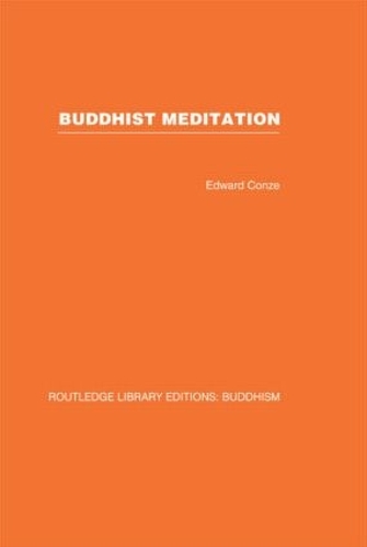 Бумажная книга «Buddhist Meditation», автор Эдвард Конзе - фото №1