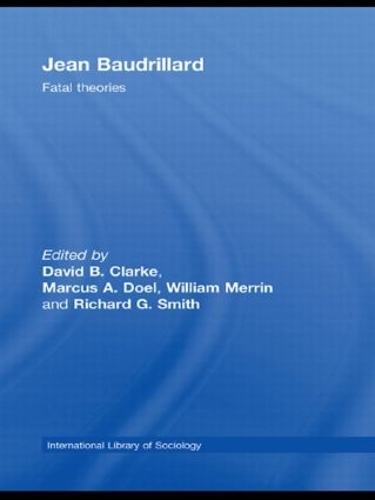 Бумажная книга «Jean Baudrillard: Fatal Theories» - фото №1
