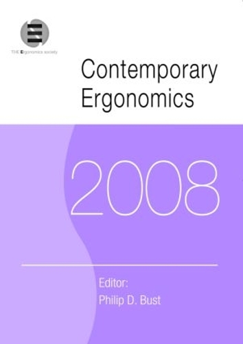 Бумажная книга «Contemporary Ergonomics 2008: Proceedings of the International Conference on Contemporary Ergonomics (CE2008), 1-3 April 2008, Nottingham, UK» - фото №1