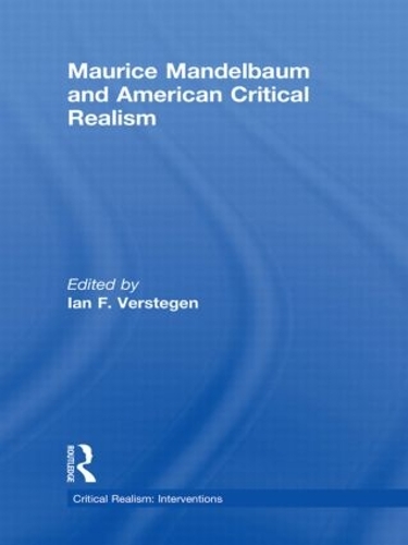 Бумажная книга «Maurice Mandelbaum and American Critical Realism» - фото №1