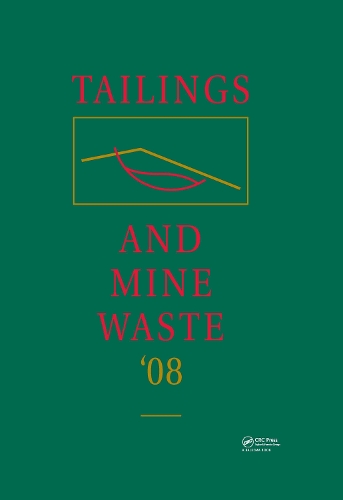 Бумажная книга «Tailings and Mine Waste '08» - фото №1