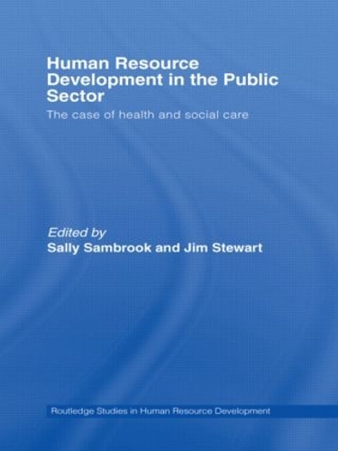 Паперова книга «Human Resource Development in the Public Sector: The Case of Health and Social Care» - фото №1