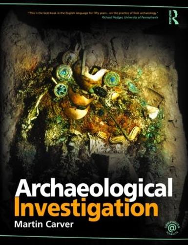Бумажная книга «Archaeological Investigation», автор Мартин Карвер - фото №1