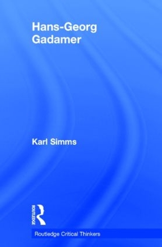 Бумажная книга «Hans-Georg Gadamer», автор Карл Симмс - фото №1
