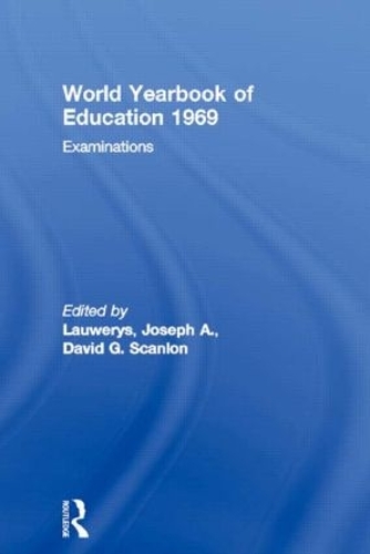 Бумажная книга «World Yearbook of Education 1969: Examinations» - фото №1