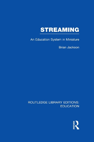 Бумажная книга «Streaming (RLE Edu L Sociology of Education): An Education System in Miniature», автор Брайан Джексон - фото №1
