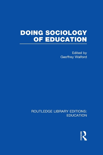 Бумажная книга «Doing Sociology of Education (RLE Edu L)» - фото №1
