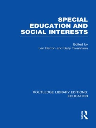 Паперова книга «Special Education and Social Interests (RLE Edu M)» - фото №1