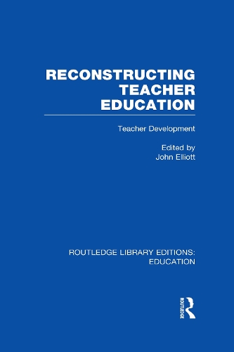 Бумажная книга «Reconstructing Teacher Education (RLE Edu N)» - фото №1