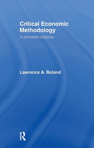 Паперова книга «Critical Economic Methodology: A Personal Odyssey», автор Лоуренс Боланд - фото №1