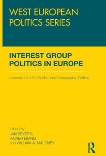 Паперова книга «Interest Group Politics in Europe: Lessons from EU Studies and Comparative Politics» - фото №1