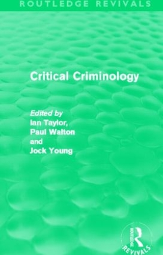 Бумажная книга «Critical Criminology (Routledge Revivals)» - фото №1
