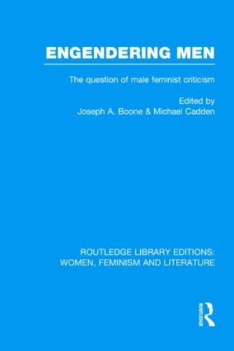 Бумажная книга «Engendering Men: The Question of Male Feminist Criticism» - фото №1