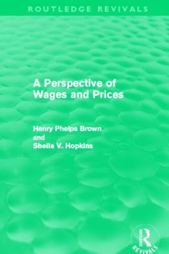 Бумажная книга «A Perspective of Wages and Prices (Routledge Revivals)», автор Шейла В. Хопкинс - фото №1