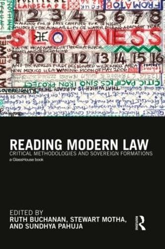 Паперова книга «Reading Modern Law: Critical Methodologies and Sovereign Formations» - фото №1