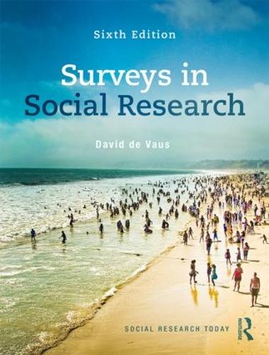Паперова книга «Surveys In Social Research», автор Девід де Ваус - фото №1